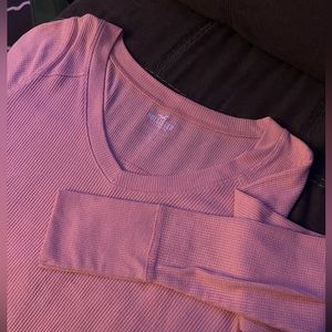 Hollister Long Sleeve Fleece Top